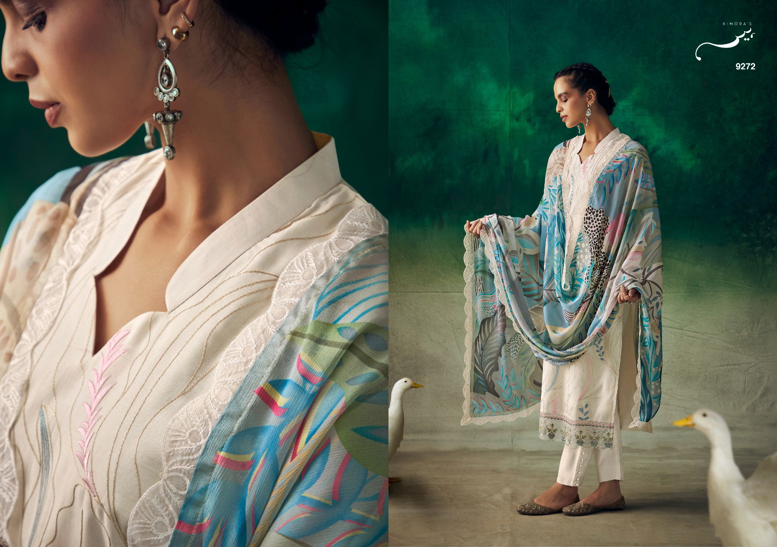 Tareef Vol 171 By Kimora Heer Resham Embroidery Designer Salwar Kameez Wholesale Shop In Surat